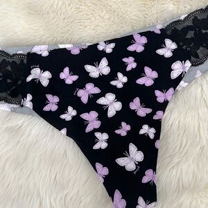 🔥 3/$30 PINK Victoria’s Secret Butterfly Thong
